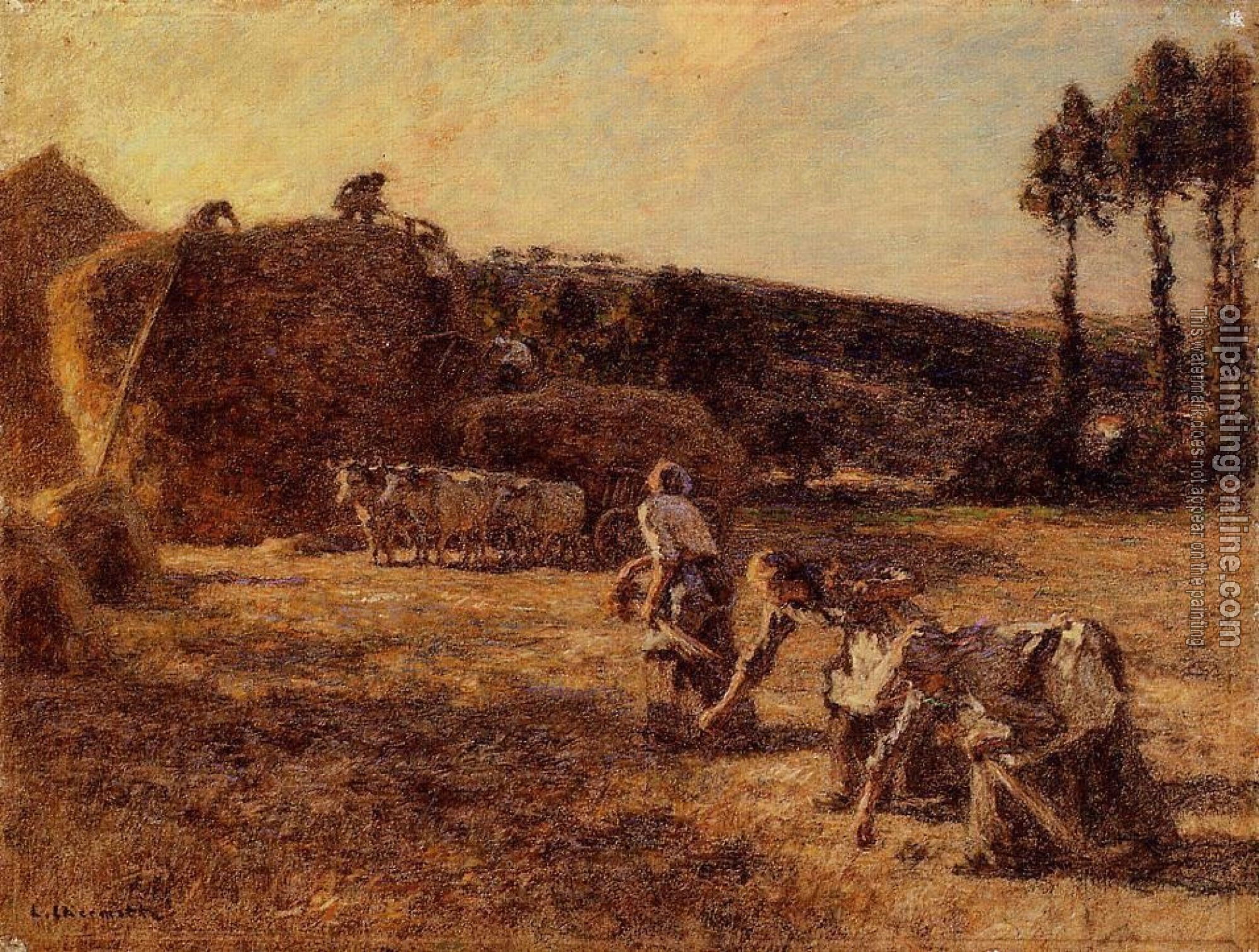 Lhermitte, Leon Augustin - The Gleaners